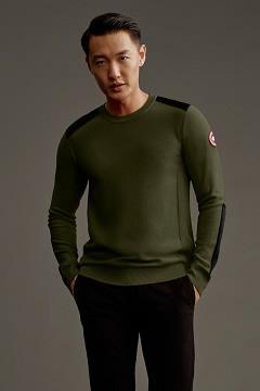Ropa Canada Goose Hombre Mexico - Dartmouth Suéteres Verdes CF4568319